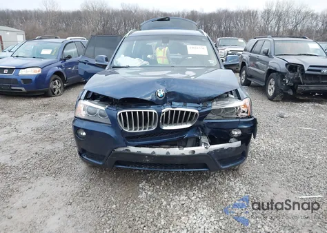2013 BMW X3 xDrive28I из США, поврежденный, VIN 5UXWX9C52D0D01765